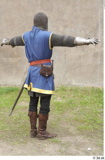  Photos Medieval Knight in mail armor 4 army medieval soldier t poses whole body 0003.jpg